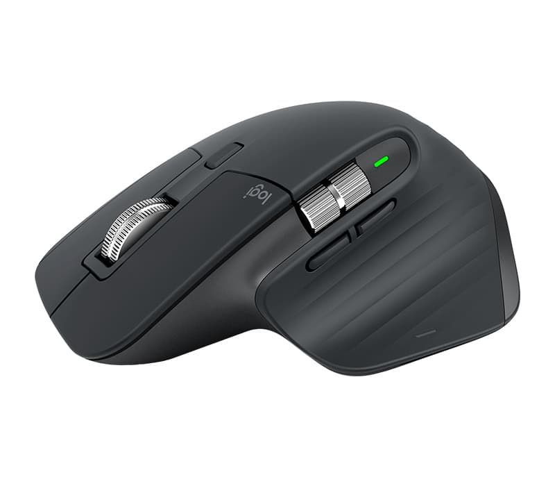 Logitech MX Master 3 muis Rechtshandig RF-draadloos + Bluetooth Laser 4000 DPI (910-005694) thumbnail
