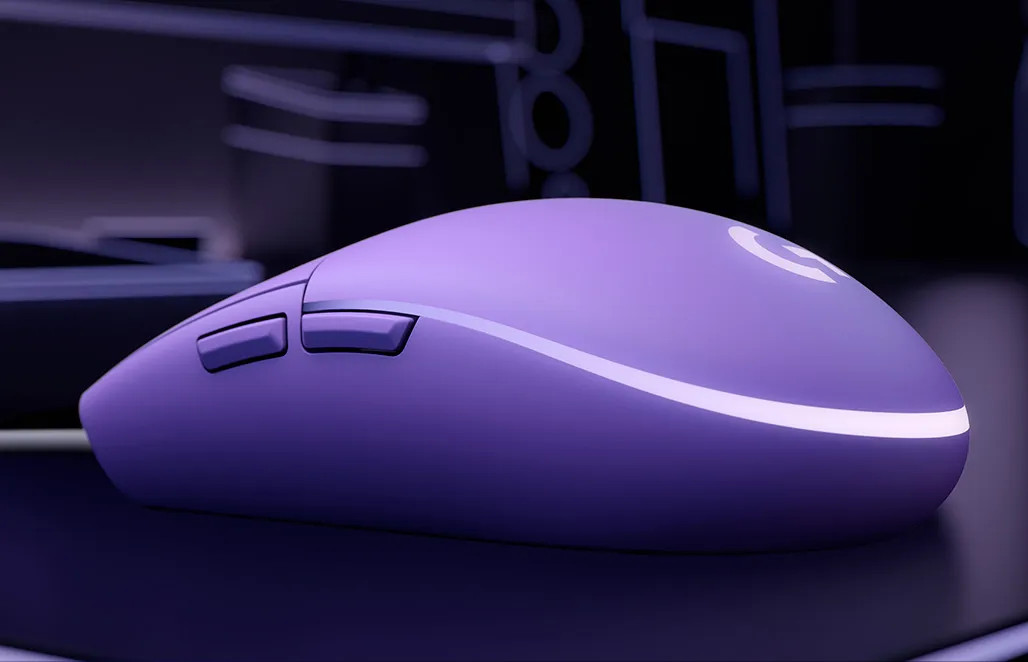 Logitech Mouse G102 LIGHTSYNC lila (910-005854) (910005854) (910-005854) thumbnail