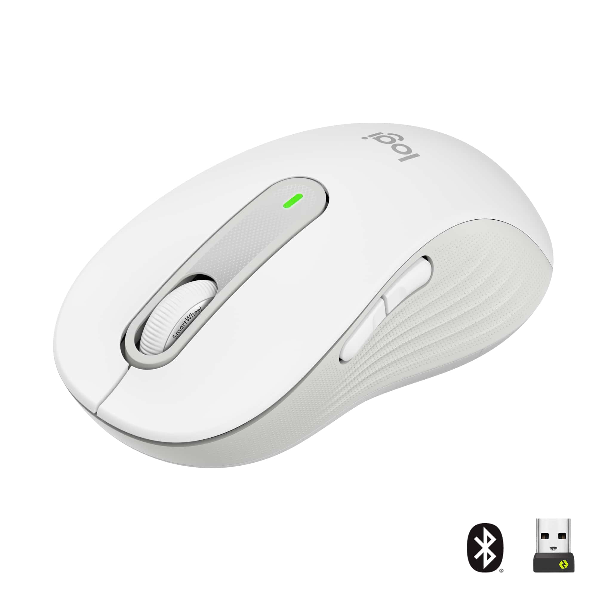 Logitech Signature M650 muis Rechtshandig RF-draadloos + Bluetooth Optisch 2000 DPI (910-006238) thumbnail