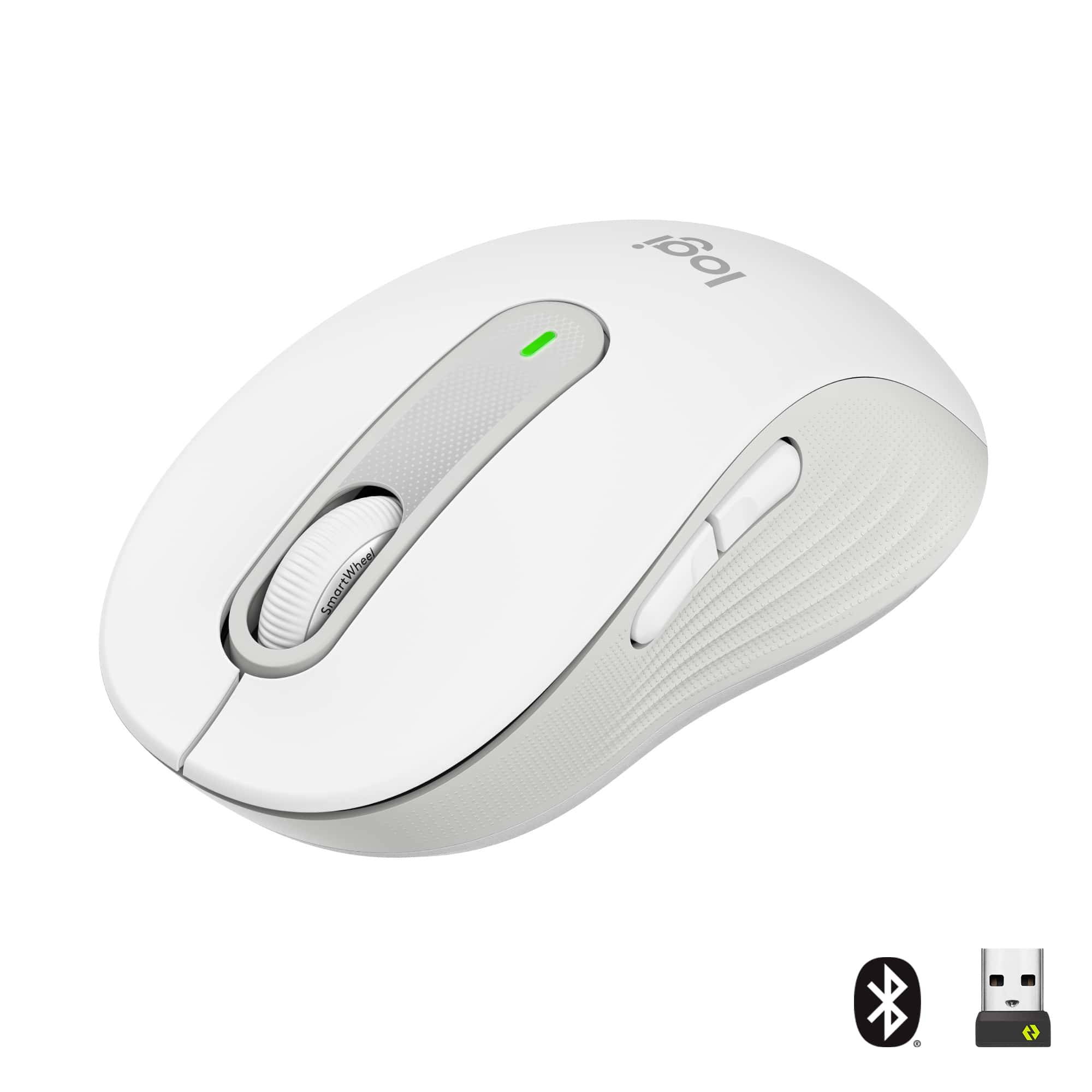 Logitech Signature M650 muis Rechtshandig RF-draadloos + Bluetooth Optisch 2000 DPI (910-006255) thumbnail