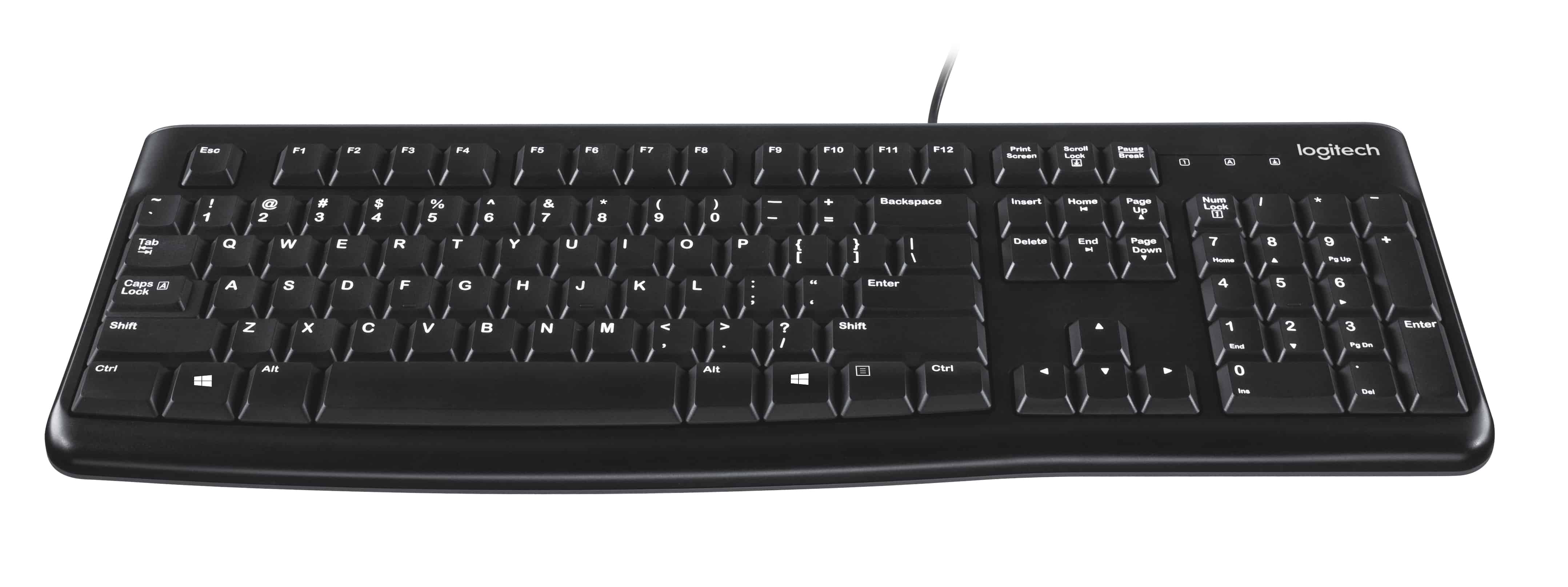 Logitech Keyboard K120 for Business toetsenbord USB QWERTY US International Zwart (920-002479) thumbnail