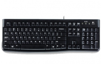 Logitech K120 Corded Keyboard toetsenbord USB QWERTY Engels Zwart (920-002509) thumbnail
