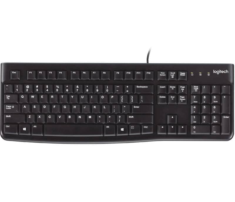 Logitech Keyboard K120 for Business toetsenbord USB Slovaaks Zwart (920-002642) thumbnail