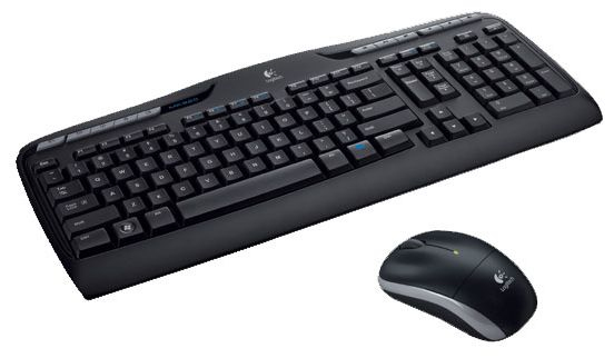 Logitech Wireless Combo MK330 toetsenbord Inclusief muis RF Draadloos QWERTY Engels Zwart (920-003999) thumbnail