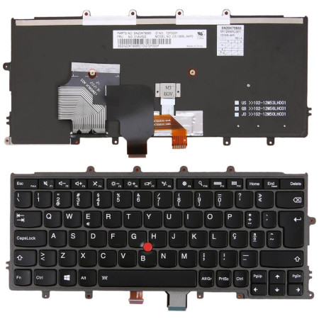 Lenovo KB MICE_BO TP X240 X250 BCK KB inlay-KZ (4X30J32293) thumbnail