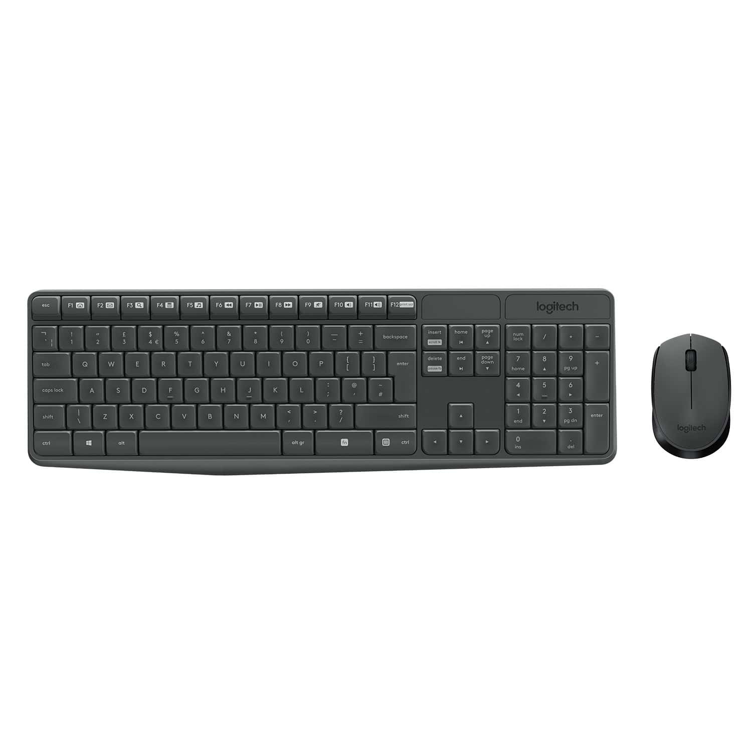 Logitech MK235 Wireless Keyboard and Mouse Combo Normaal formaat. Duurzaam. Eenvoudig. (920-007911) thumbnail