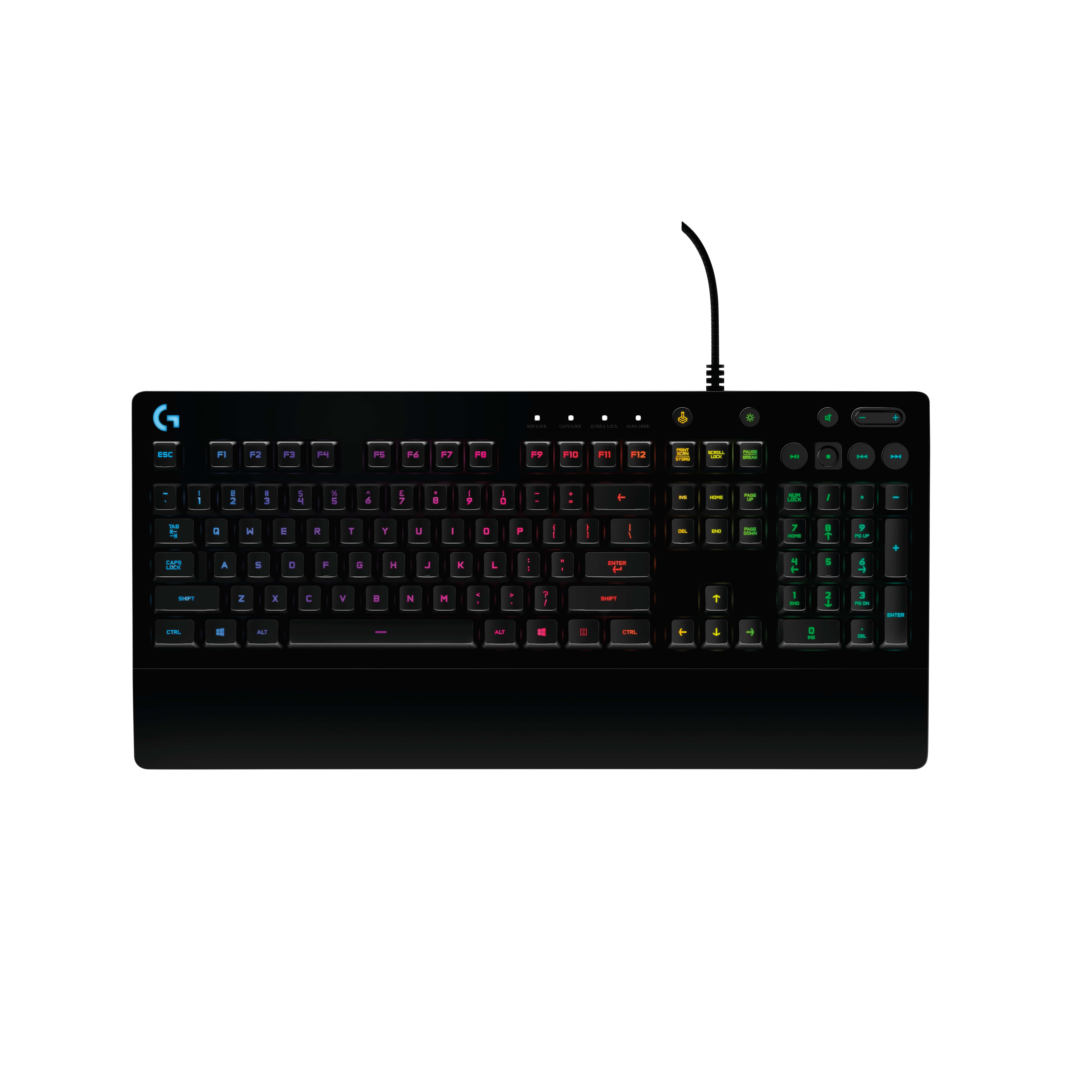 Logitech G G213 Prodigy toetsenbord USB QWERTY Scandinavisch Zwart (920-008090) thumbnail