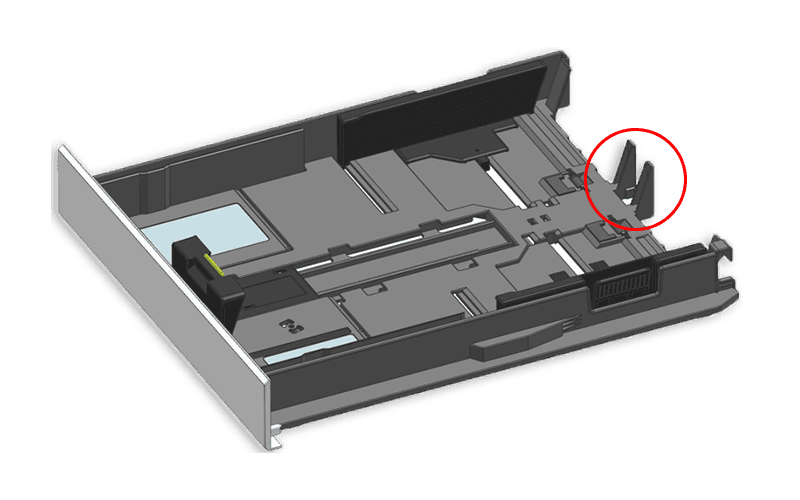 LEXMARK Paper Tray A4 1850sh not f T4xx (20G0896) thumbnail