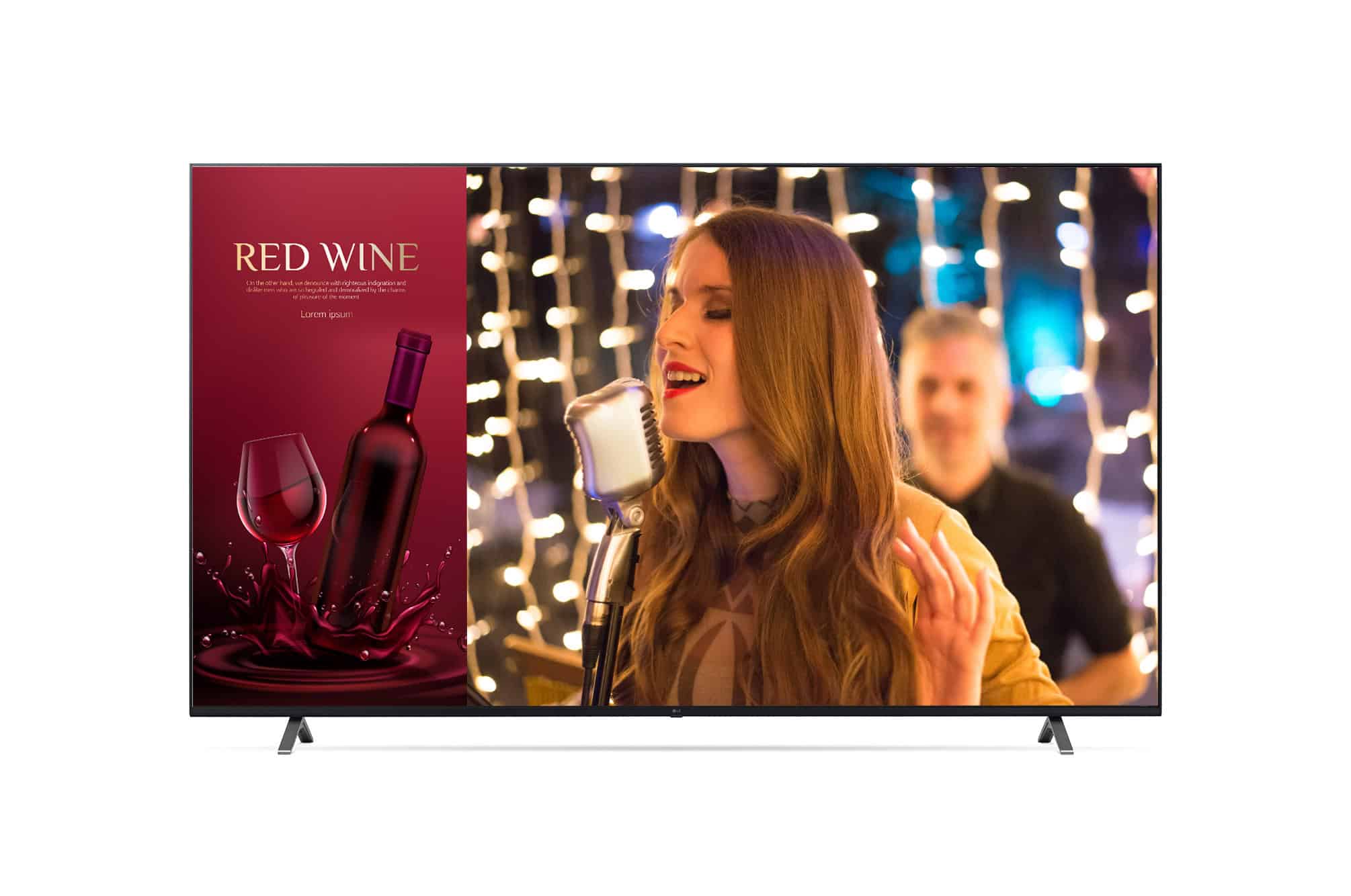 LG 75UN640S Digitale signage flatscreen 190,5 cm (75) LCD Wifi 330 cd/m² 4K Ultra HD Blauw WebOS (75UN640S) thumbnail