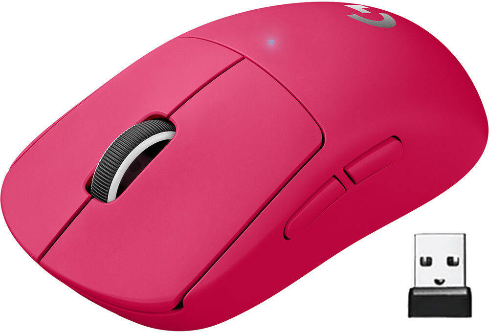 Logitech G PRO X SUPERLIGHT Optical Wireless Pink (910-005957) thumbnail