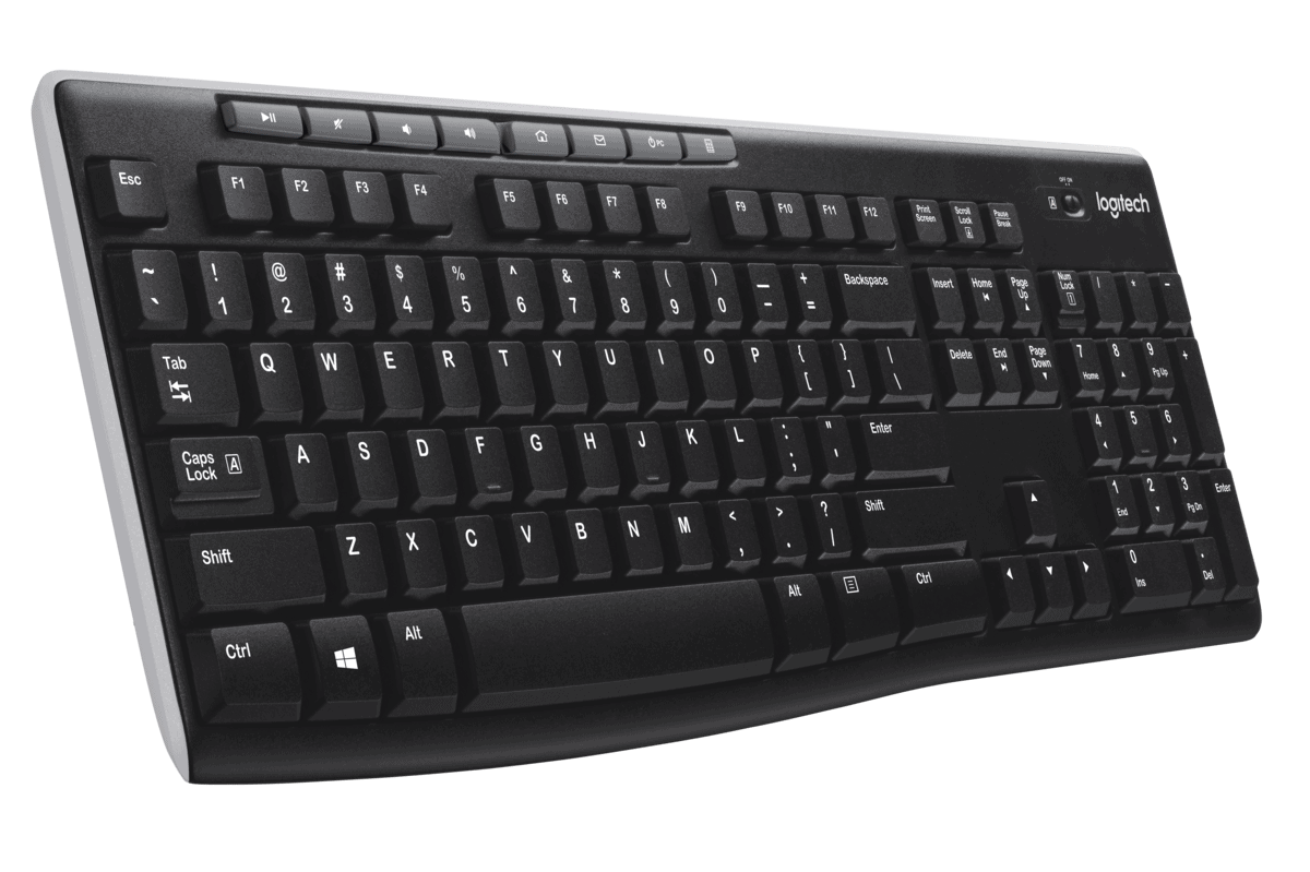 Logitech Wireless Keyboard K270 SPANISH layout (920-003746) thumbnail