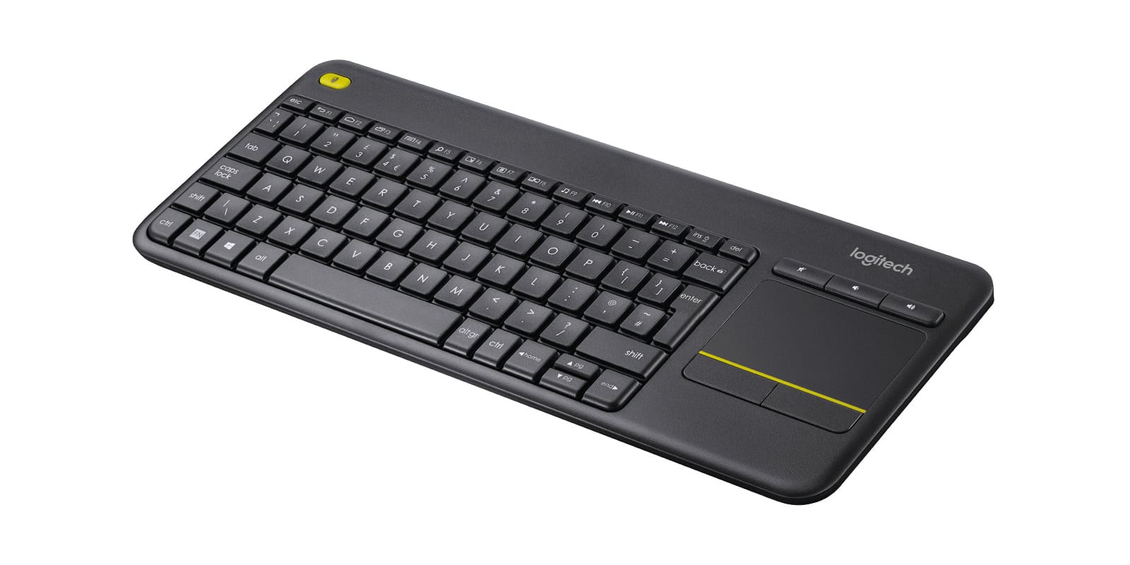 LOGITECH Wireless Touch Keyboard K400 Plus DARK (HUN) (920-007157) (920-007157) thumbnail