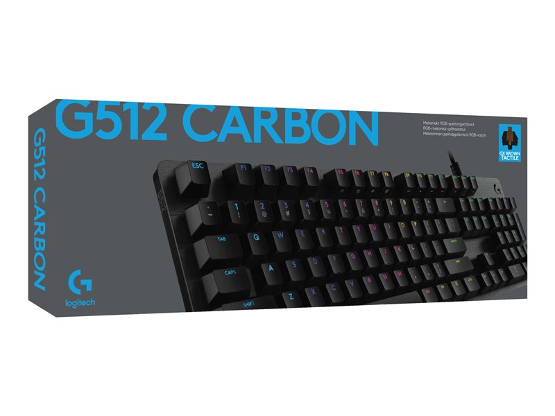 Logitech LOGI G512 Carbon Lightsync RGB (920-009346) thumbnail