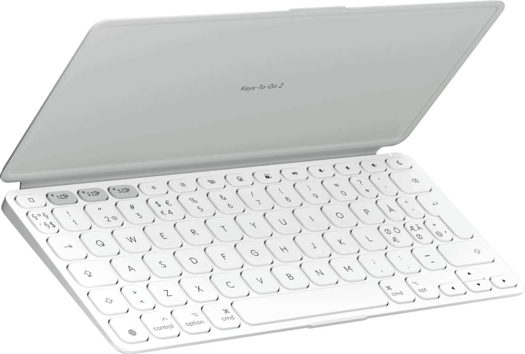 Logitech LOGI Keys-To-Go 2 - Pale Grey (PAN) (920-013015) thumbnail