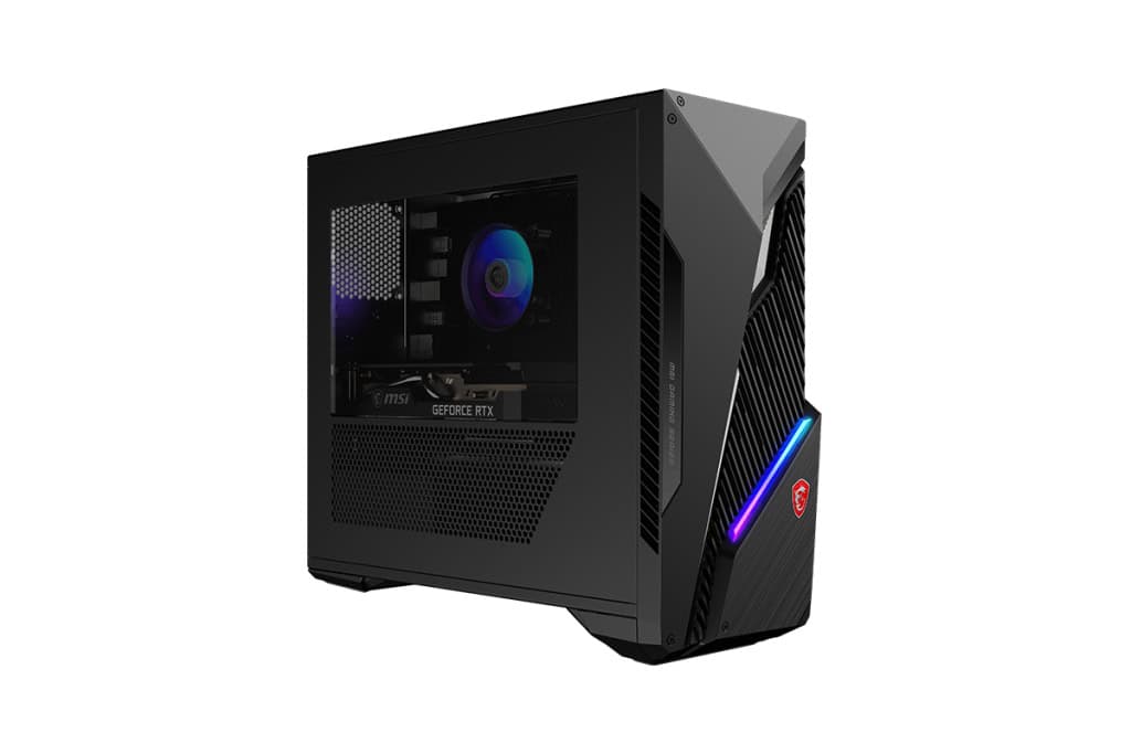 MSI MAG Infinite S3 13TC-697MYS Intel® Core™ i7 i7-13700F 16 GB DDR5-SDRAM 1 TB SSD NVIDIA GeForce RTX 3060 Windows 11 Home Desktop PC Zwart (MAG INFINITE S3 13TC-697MYS) thumbnail