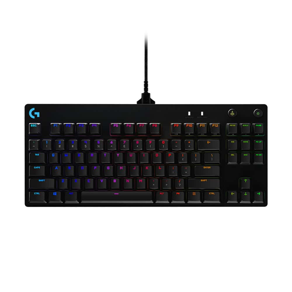 Logitech G Pro Gaming toetsenbord USB QWERTY Engels Zwart (920-009392) thumbnail