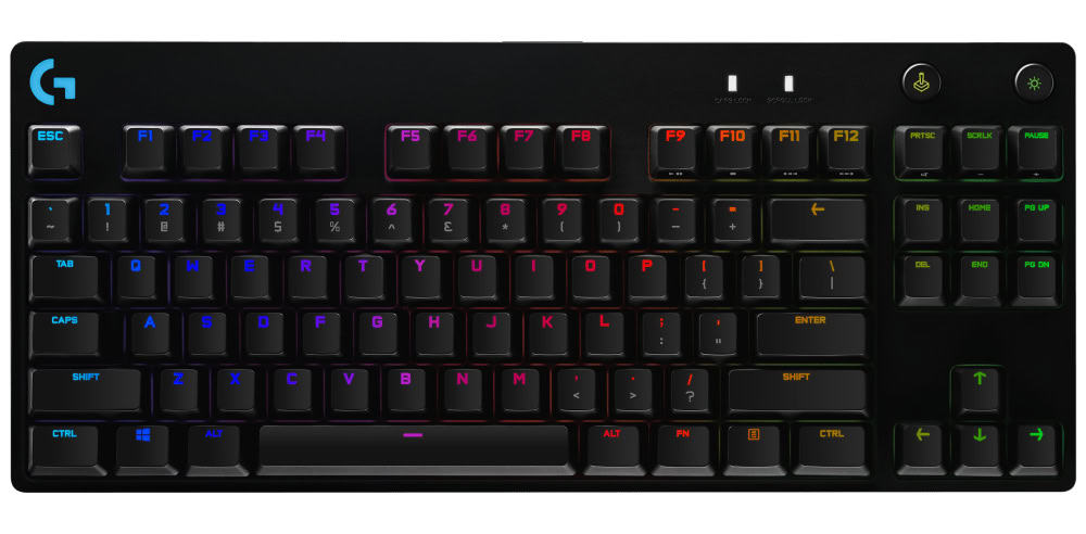 Logitech G Pro Gaming toetsenbord USB Engels Zwart (920-009426) thumbnail