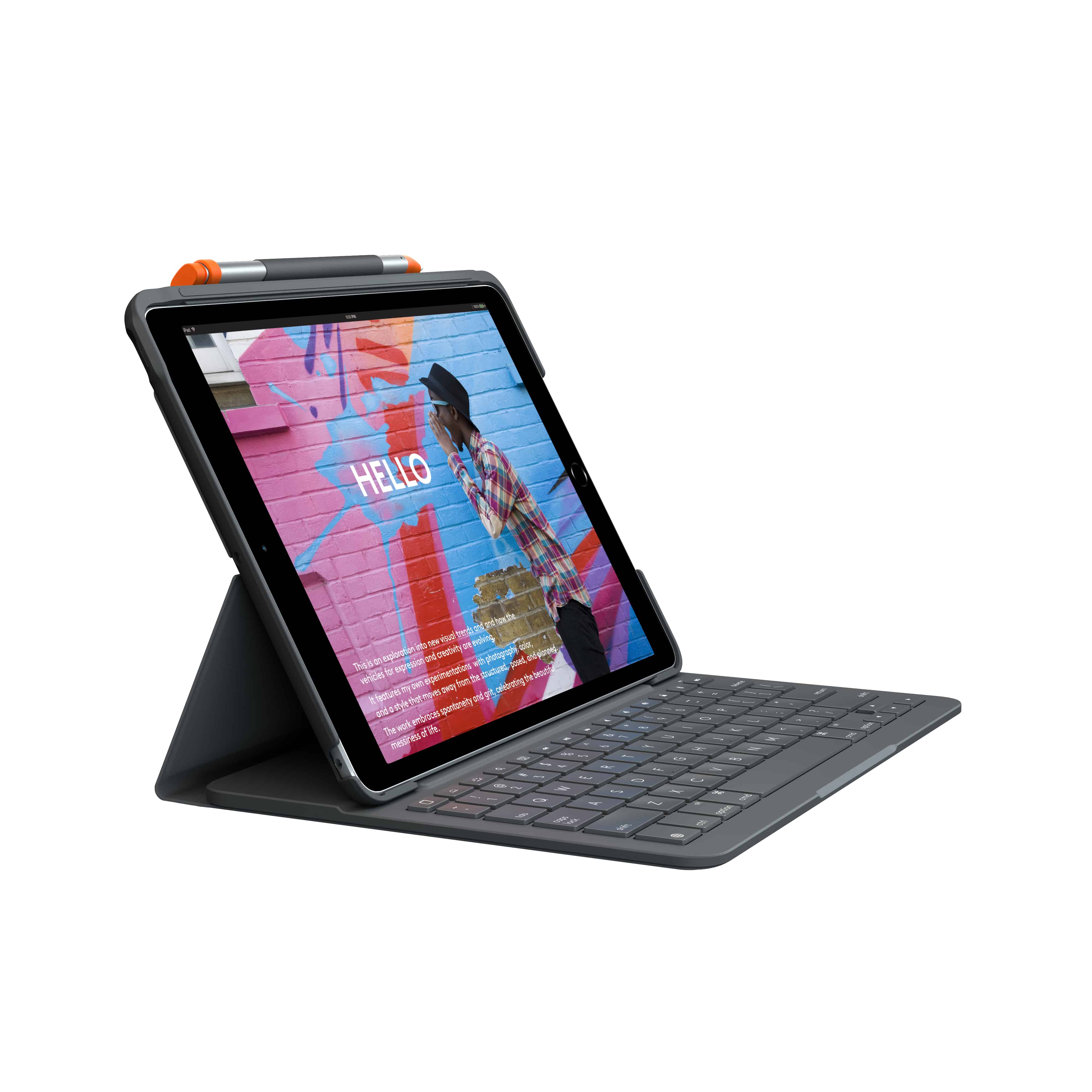 Logitech Slim Folio voor iPad (7e generatie) (920-009475) thumbnail