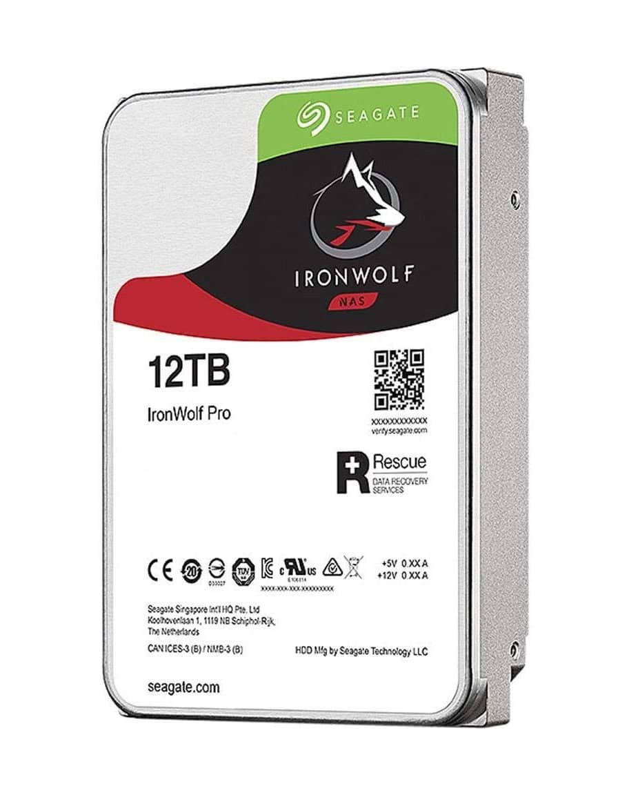 Seagate IronWolf Pro ST12000NEA008 interne harde schijf 12 TB 7200 RPM 256 MB 3.5 SATA III (ST12000NEA008) thumbnail