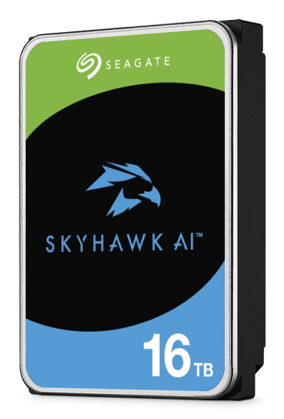 Seagate SkyHawk AI ST16000VE005 interne harde schijf 16 TB 7200 RPM 512 MB 3.5" SATA III (ST16000VE005) thumbnail