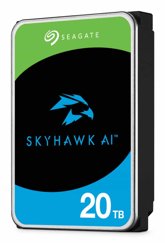 Seagate SkyHawk AI ST20000VE004 interne harde schijf 20 TB 7200 RPM 512 MB 3.5" SATA III (ST20000VE004) thumbnail
