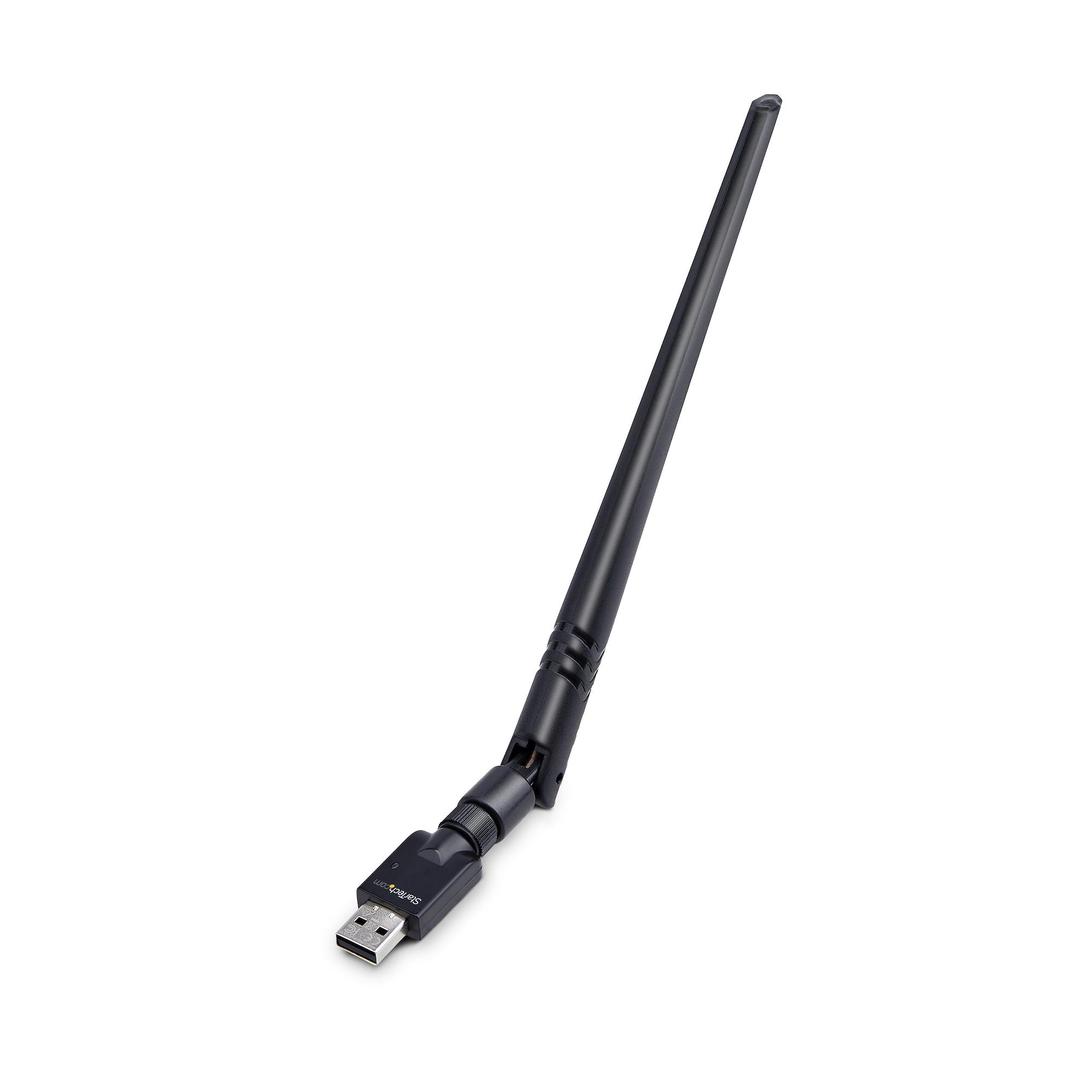 StarTech.com USB Bluetooth 5.3 Adapter voor PC/Laptop, Class 1, USB Bluetooth Dongle, Connectiviteit over grote afstanden voor toetsenbord, muis, audiostreaming en PAN-netwerken, Windows/Linux (AV53C1-USB-BLUETOOTH) thumbnail