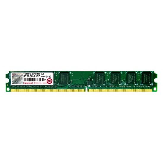 TRANSCEND 1GB SDRAM DDR2 667 CL5 2Rank (TS128MLQ64V6J) thumbnail