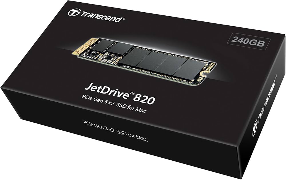 TRANSCEND 240GB JetDrive 820 PCIe SSD (TS240GJDM820) thumbnail