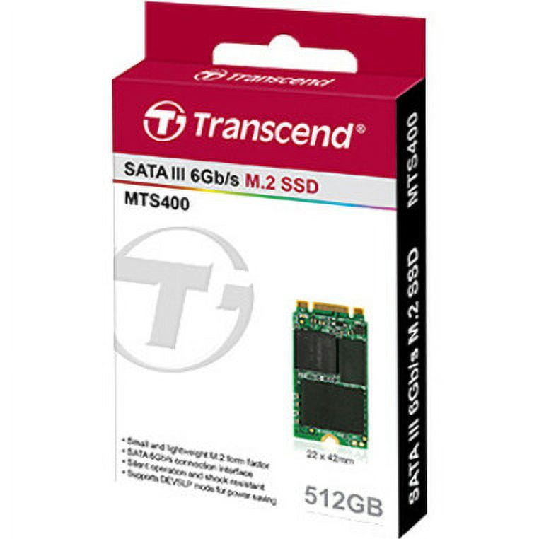 TRANSCEND 256GB M2 2242 SATA MLC (TS256GMTS400S) thumbnail
