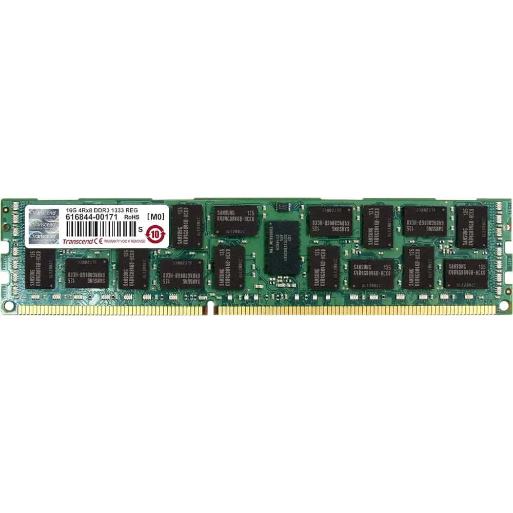 TRANSCEND 16GB DDR3 1333 REG-DIMM 4Rx8 (TS2GKR72V3H) thumbnail