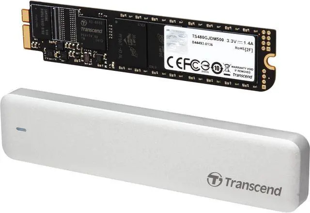 TRANSCEND JetDrive500 SSD 480GB SATA3 (TS480GJDM500) thumbnail