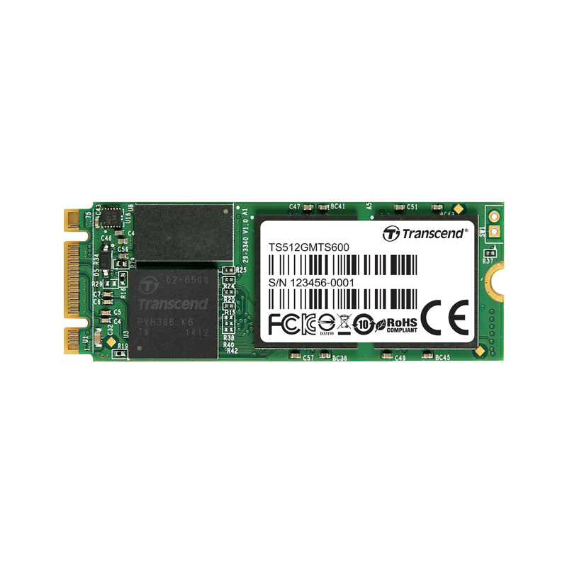 TRANSCEND 512GB M.2 2260 SSD SATA3 MLC (TS512GMTS600) thumbnail