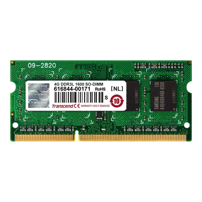 TRANSCEND SODIMM DDR3L 1600Mhz 4GB IND (TS512MSK64W6H-I) thumbnail
