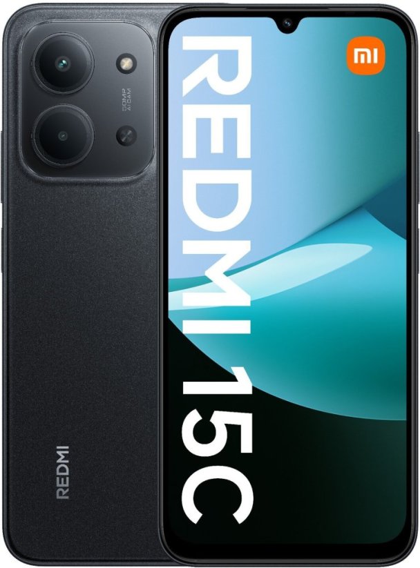 Xiaomi Redmi 15C 128GB Midnight Black 17,5cm (6,9) IPS LCD Display, Xiaomi HyperOS 2 (basiert auf Android 15), 50MP Dual-Kamera (MZB0KOAEU) thumbnail