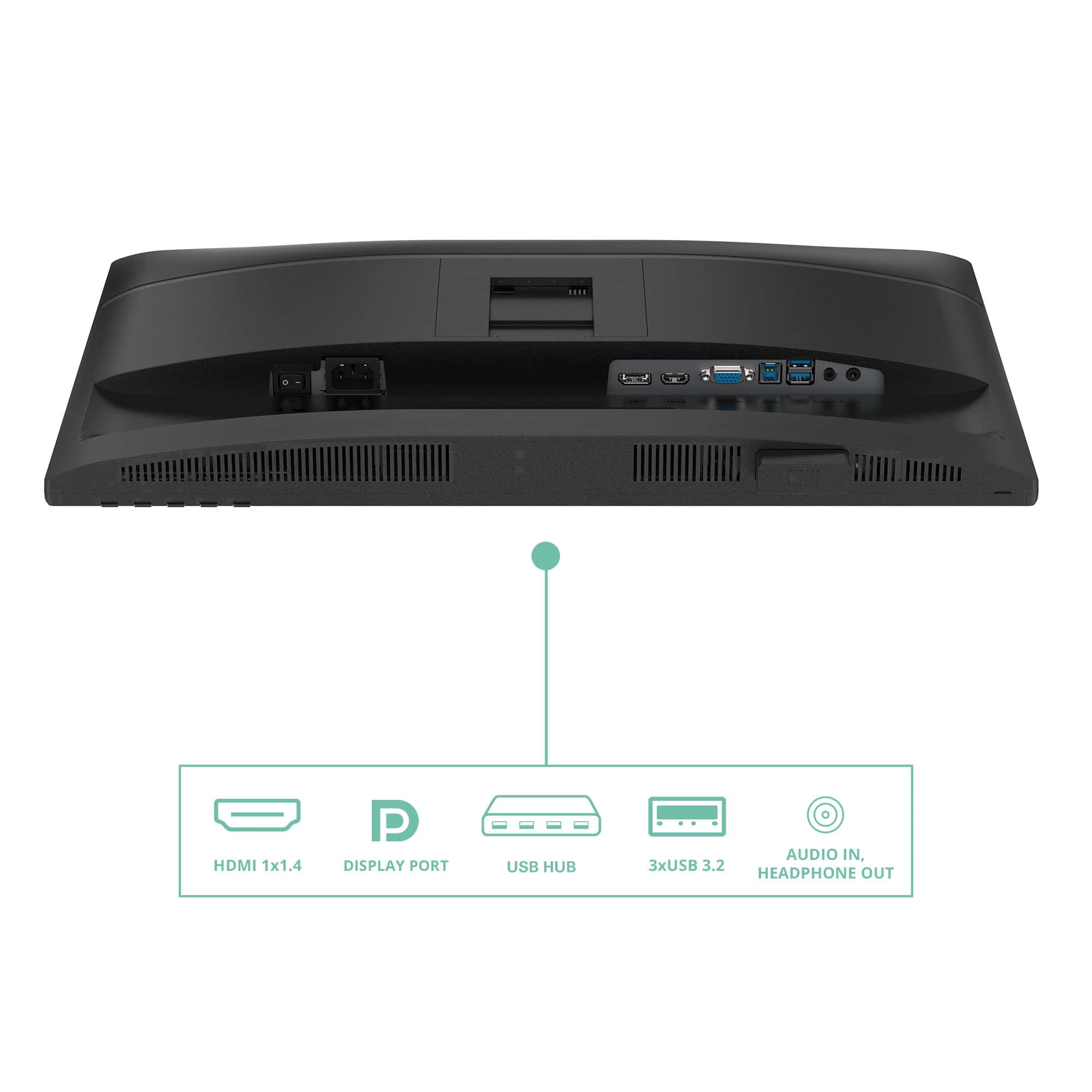 AOC 24P4U computer monitor 60,5 cm (23.8) 1920 x 1080 Pixels Full HD Zwart (24P4U) thumbnail