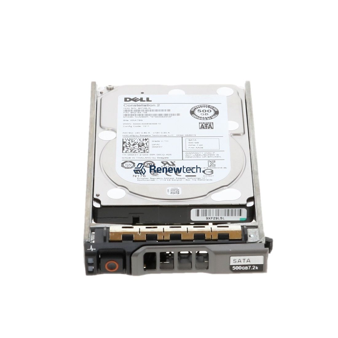 Dell WD 500GB 7.2K 6G 2.5INCH SATA (CXKCK-RFB) thumbnail