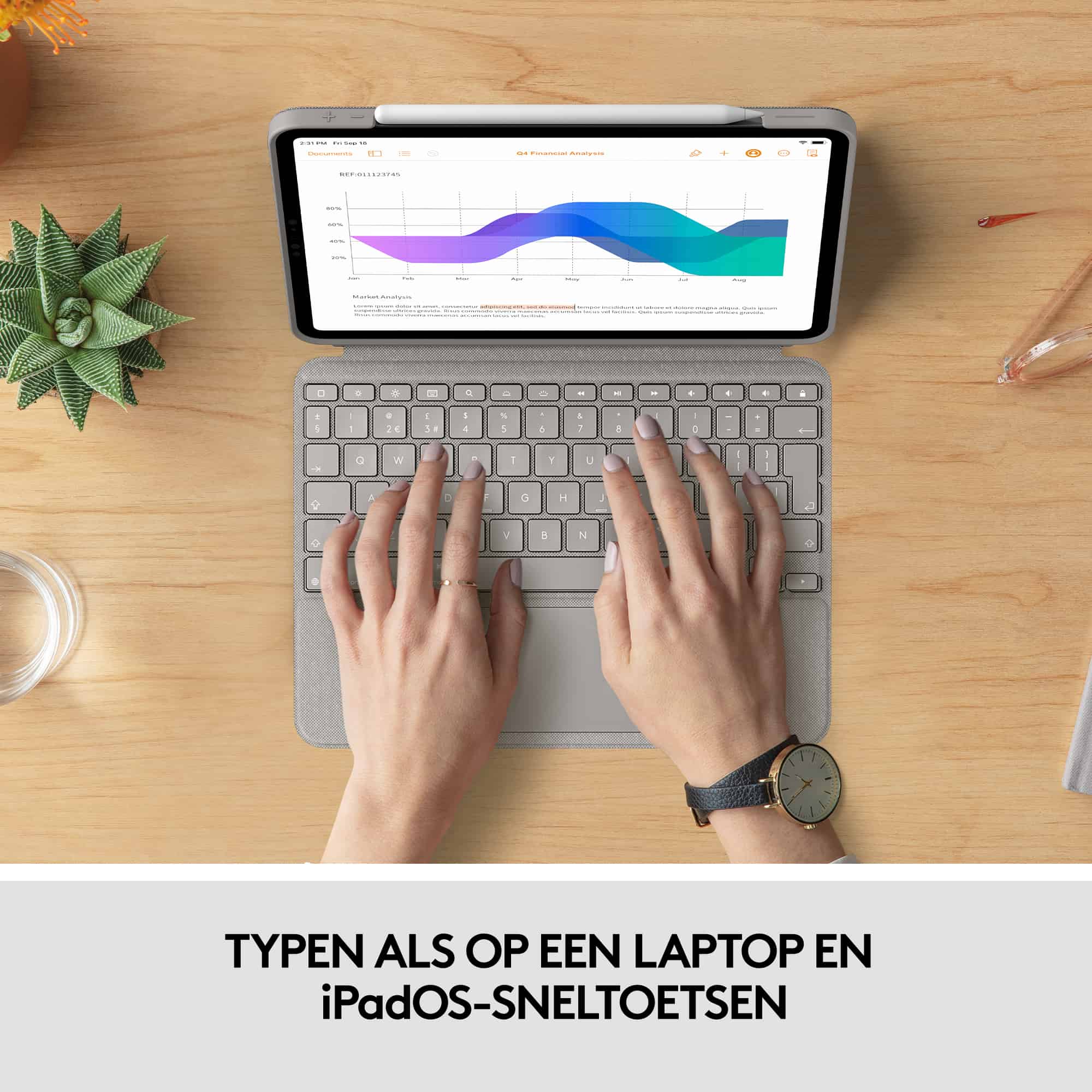 Logitech Combo Touch for iPad Pro 11-inch (1st, 2nd, and 3rd generation) (920-010168) thumbnail