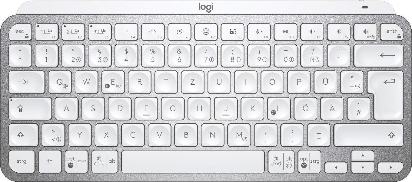 Logitech MX Keys Mini Minimalist Wireless Illuminated Keyboard (920-010480) thumbnail