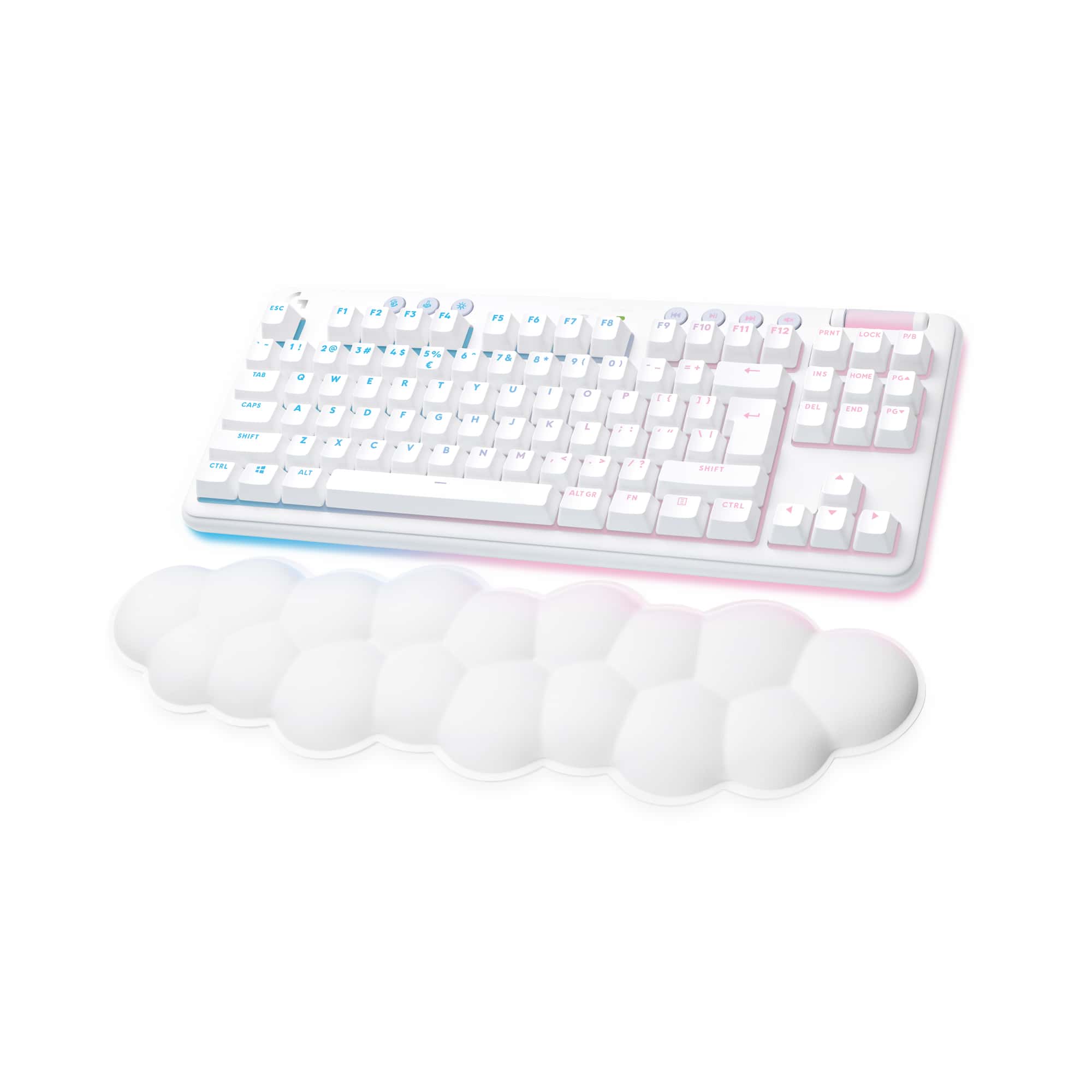 Logitech G G715 toetsenbord RF-draadloos + Bluetooth QWERTY US International Wit (920-010692) thumbnail
