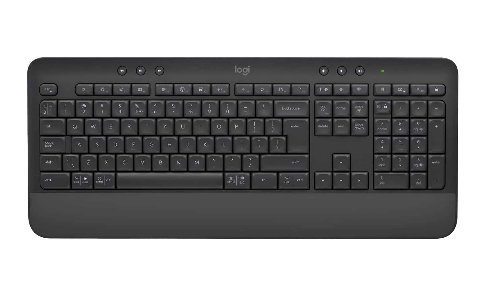 Logitech Signature K650 toetsenbord Bluetooth QWERTY US International Grafiet (920-010945) thumbnail