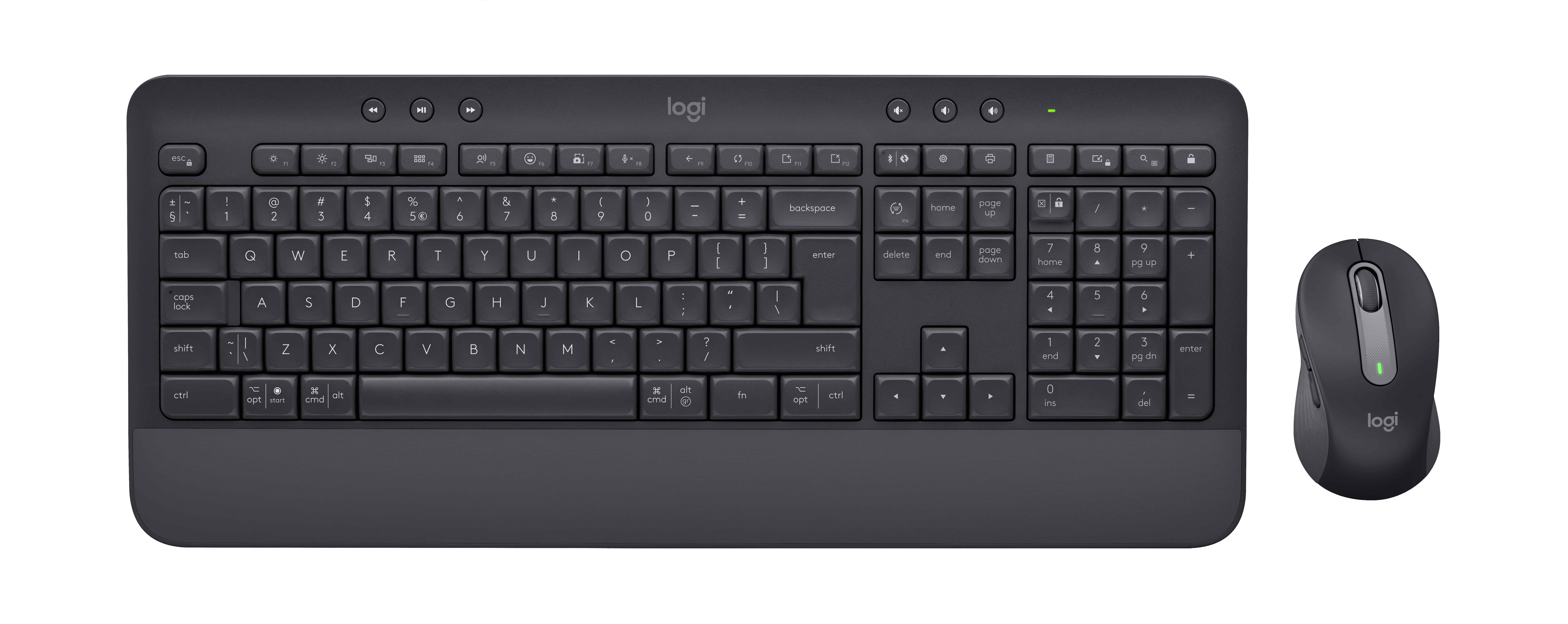 Logitech Signature MK650 Combo For Business toetsenbord Inclusief muis Bluetooth QWERTY US International Grafiet (920-011004) thumbnail Logitech Signature MK650 Combo For Business toetsenbord Inclusief muis Bluetooth QWERTY US International Grafiet (920-011004) thumbnail