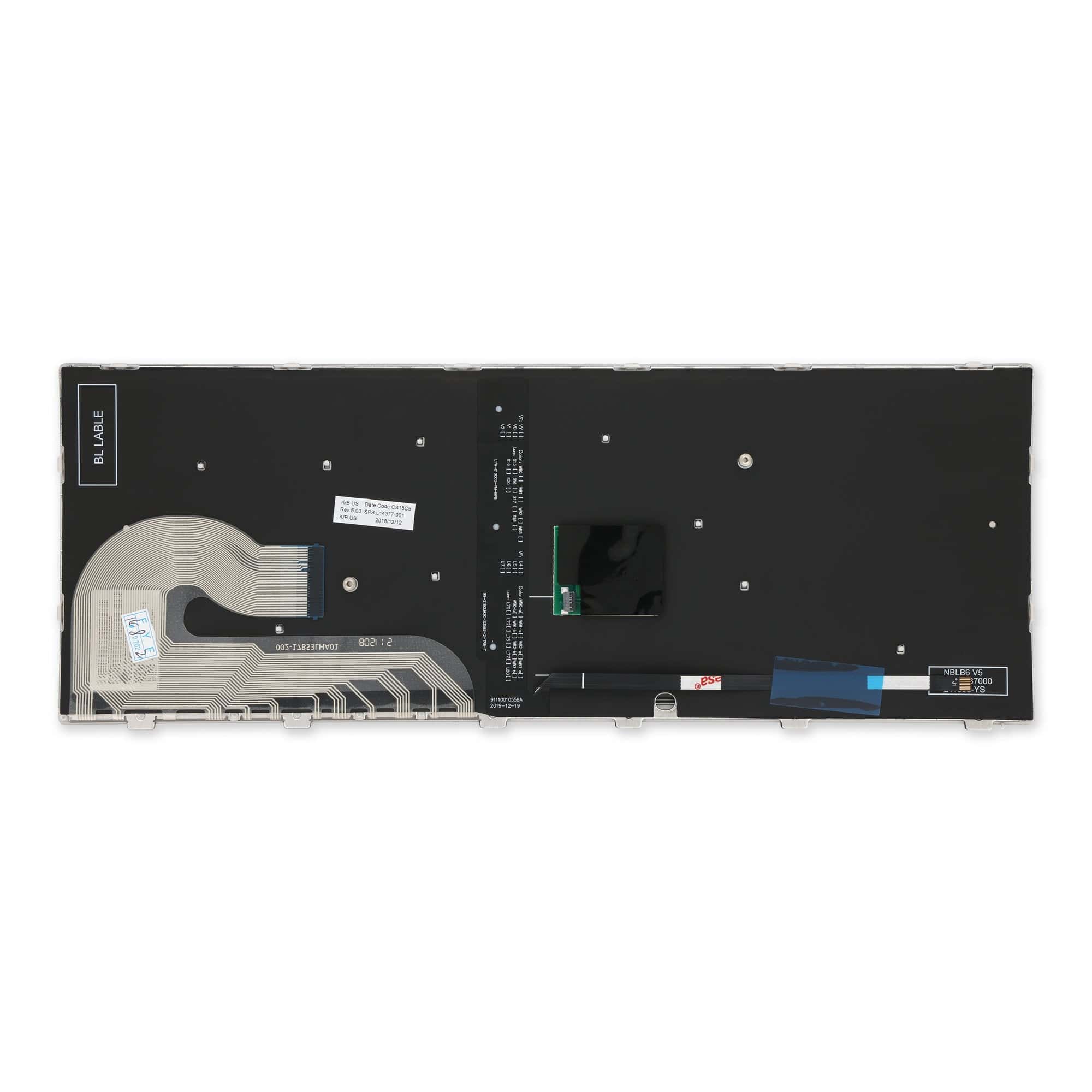 HP SPS-KYBD SR BL -UKRAINE (L14377-BD1) thumbnail