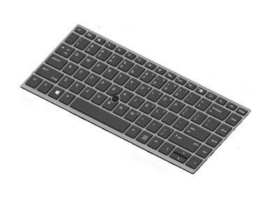 HP SPS-KYBD SR BL 14W SP (L15540-071) thumbnail
