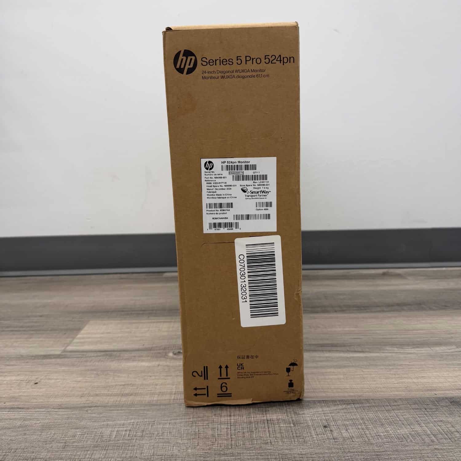 HP SPS-MON S5 PRO 524PN WUXGA 24 HO-W (N86690-001) thumbnail