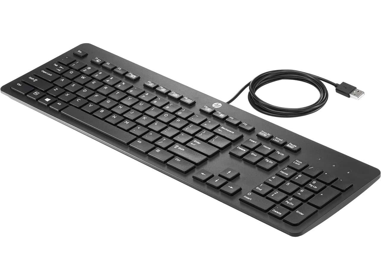 HP SPS-KBD HP HALLEY USB DIB C UK (P10674-031) thumbnail