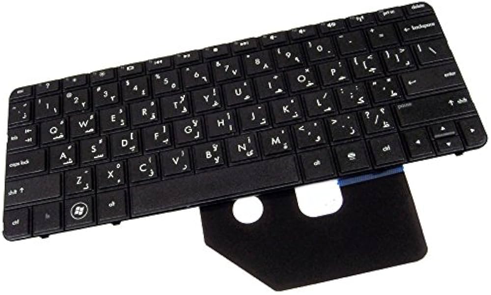 HP SPS-KEYBOARD CP BL ENG/ARAB (P34610-171) thumbnail