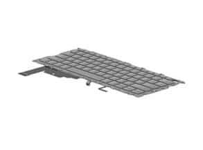 HP P34610-B31 laptop reserve-onderdeel Toetsenbord (P34610-B31) thumbnail