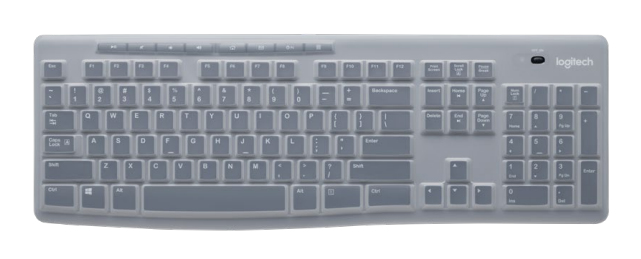 Logitech K120 PROTECTIVE COVER - N/A -WW Toetsenbordbedekking (956-000020) thumbnail