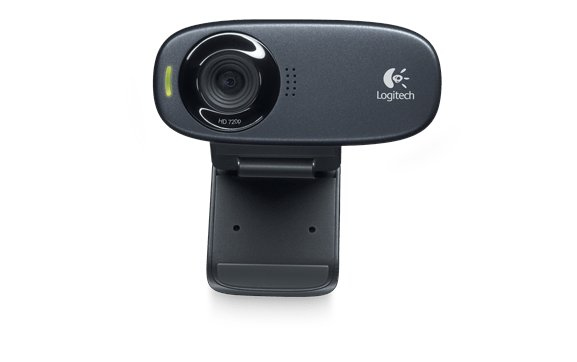 Logitech HD C310 webcam 5 MP 1280 x 720 Pixels USB Zwart (960-000637) thumbnail