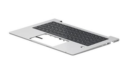 HP SPS-KEYBOARD ALU CP BL PVCY INTL (P37184-B31) thumbnail